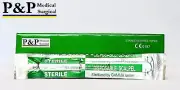 Disposable Scalpels Sterile Size 10 Plastic Handle & Metric Line Case of 500