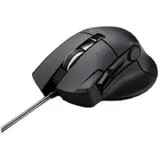 ELECOM USB Gaming Mouse [DUX] Wired 10 Buttons 2400dpi Hardware Macro Compatible