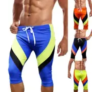 Stylish Mens Swimwear Pants Bikini Boxer Shorts Swim Swim Trunks Swimming