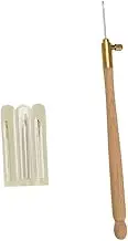 ARTIBETTER 4Pcs Punch Embroidery Needle Pen with Handle DIY Embroidery Stitching Tool for Easy Needlework Includes Rod Pins for Craft Enthusiasts