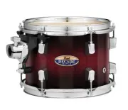 Pearl Decade Maple 10x7" Deep Red Burst Lacquer Rack Tom Drum WorldShip | Dealer