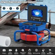 Pipe Inspection Camera 512hz Sewer Camera Self Leveling 7" 20m Drain Endoscopes