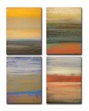 Ready2HangArt Destiny I-IV 4pc Wrapped Canvas Wall Art by Norman Wyatt