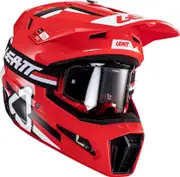 Leatt 3.5 S24 Red, motocross helmet , color: Red/Black/White , size: M
