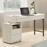 在飛比找momo購物網優惠-【Homelike】雀莉4尺伸縮書桌櫃組