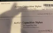 Stylus Pen Superfine Nib Active Capacitive White - For Apple iPad - Sealed
