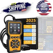 Upgrade Your Diagnostics: OBD2 Scanner with 35,901 DTC Lookup & Color Display