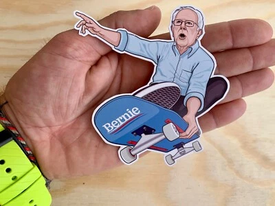 Bernie Sanders Skate Sticker Skateboard Decal 4 inch