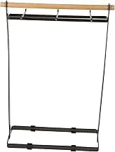 WATIIFUFU Kitchen Utensils Rack with Hooks Space Saving Floor Standing Organizer for Spatulas Spoons and Ladles Multi Functional Storage Holder for Tidy Countertops
