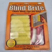 Window Blind Cleaner Duster Brush Multipurpose Shutters Shades Cleaning Tool NOS