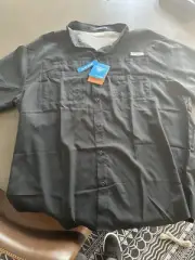 Columbia PFG Tamiami Shirt Mens Vented Fishing