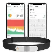 ANT+ Bluetooth Heart Rate Monitor Vibration Alert Rate Tracking Up To 24h