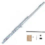 Funion 17 Open Hole Flute C Key Split E Key Offset Line Care Kit B Foot Case New