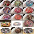 20 Pc Mix Wholesale Lot Of 32" Round Patchwork Floor Cushion Cover Home Decor