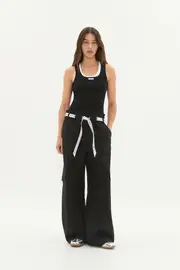 Logo Belted Pant 512