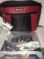 Fridge Pack Cooler & Ice Pack - Cooler Holds 12 Cans - All Brand New