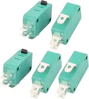 Micro Switch,Mini Switch, 5 Pcs AC250V 16A AC125V 15A SPDT Snap Action Micro Button Limit Switch KW1-103
