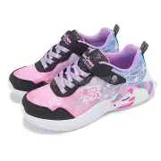 Skechers S Lights-Unicorn Dreams-Wishful Magic Kids Preschool Youth 302299-LBKMT