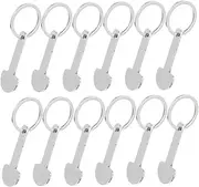 12pcs Cart Token Key Rings Shopping Cart Coins Shopping Trolley Token Keychain Hanging Token Keyring Portable Trolley Openers Trolley Token Key Chain Rings Shopping Trolley Tokens GLSTOY