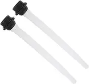 ABOOFAN 2pcs Durable Plastic Oil Injector Tubes with Spout for Efficient Gasoline and Fuel Line Transfer for Cars Motorcycles Oil Drums and Engines