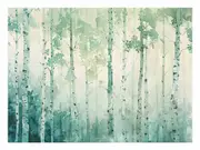White Birch Tree Canvas Print