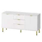 Levede Buffet Sideboard Pantry Cupboard Cabinet Storage Shelves 3 Drawer 2 Door