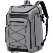 Ski Boot Bag Backpack, 60L Waterproof Snow Boot, Board, Helmet, Goggles, Glov...