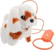 Robot Dog Electric Plush Toys Puppy Interactive Pet Walking, Barking, Tail Wagging, Stretching Companion Animal for Kids Toddlers Puppy Electronic Interactive Dog Interactive Pet