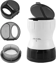 Pill Grinder with Pill Box Container,Med and Vitamin Tablet Crush,Pill Crusher for Fine Powder