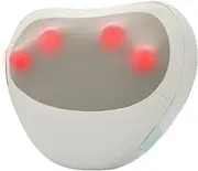 [HoMedics] Total Recline Neck Massager, Shiatsu Massage Pillow, Soothes Neck Pain, Relieves Shoulder Pain, Deep Tissue Massager, Use on Bed, Floor, Couch, Cordless, Portable, Heat Therapy