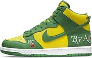 [Nike] Mens SB Dunk High DN3741 700 Supreme - by Any Means - Green/Yellow - Size 11