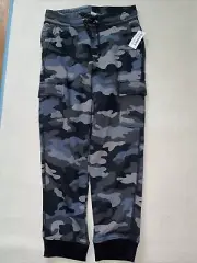 Old Navy Blue Camo Joggers Boys