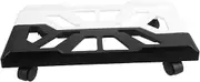 Operitacx Mobile Computer Stand Extendable Tower Holder Casters Space-Saving Pc Case Rack Organize Your Workspace
