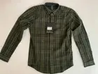 Stormtech S Womens Muirfield Performance Long Sleeve Shirt Green Plaid NWT