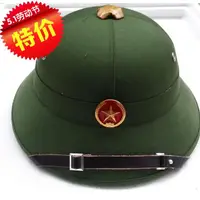 在飛比找蝦皮購物優惠-越南帽子綠帽子帽頭盔防晒帽表演道具太陽帽遮陽帽戶帽（