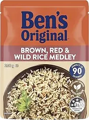 Mars Food Ben's Original Brown Red and Wild Rice Medley 6x250g