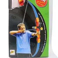在飛比找PChome商店街優惠-紅外線 兒童弓箭射擊玩具組 吸盤弓箭組 980/一組入{促3
