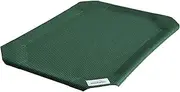 Coolaroo Replacement Pet Bed Cover, Cooling, Washable, Indoor or Outdoor Dog Bed or Cat Bed, Large (L) (LG), Brusnwick Green