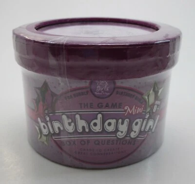 STOP BIRTHDAY GIRL Box Girls Question Game party preteen conversation starter
