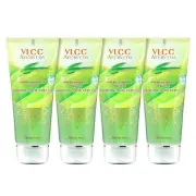 VLCC Ayurveda Soothing Aloe Vera Gel 100 Gm Pack of 4 Soothing, Calming
