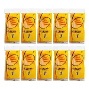 50pc Bic Razors 1 Face Hair Removal Shaver Disposable Trimmer Blade For Men
