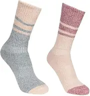 [TRESPASS] Womens/Ladies Hadley Hiking Boot Socks (2 Pairs)