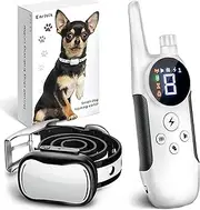 Extra Small Size Dog Training Collar with Remote for Small Dogs 5-15lbs and Puppies with Shock - Waterproof & 1000 Ft Range