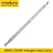 Modura 1000W Halogen Heat Lamp Slender Bathroom Heater Fan Light & Martec Linear