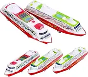 UPKOCH Cruise Ship Toy for Boys and Girls Pull Back Ocean Toy Cognitive Skills Improvement Random Style