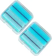 Baluue Self-adhesive Lash Strips Natural Look Eyelash Adhesive No Glue Needed 2 Boxes for Beginners Lash Extensions