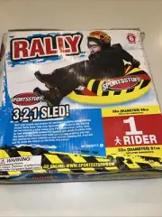 Kwik Tek 30-1002 SPORTSSTUFF: RALLY Snow Tube 39” Diameter Age 6+ NEW IN BOX