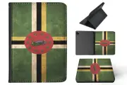 CASE COVER FOR APPLE IPAD|DOMINICA COUNTRY FLAG 41