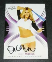 2015 Benchwarmer TALOR MARION Signature #80 Black Auto PLAYBOY - Fast & Furious