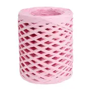 Raffia Ribbon 100 Yard, 1 Roll Natural Packing Paper Twine String Pink